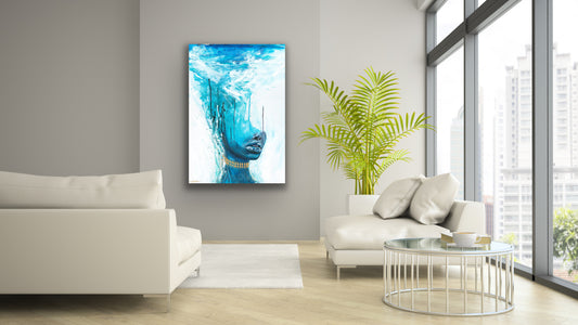 "HIDING PLACE" Original Painting