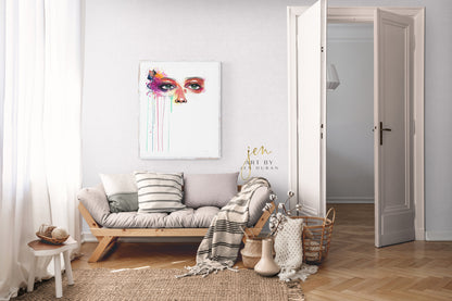 "Taciturn" Fine Art Paper Print