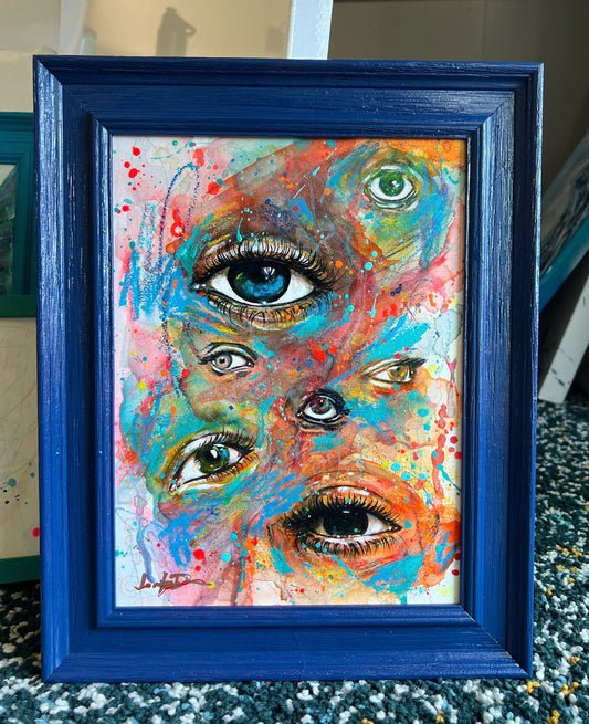 "MIXED FEELINGS" Original Painting