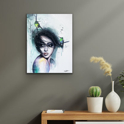 "THIS PLACE INSIDE MY HEAD" Original Painting