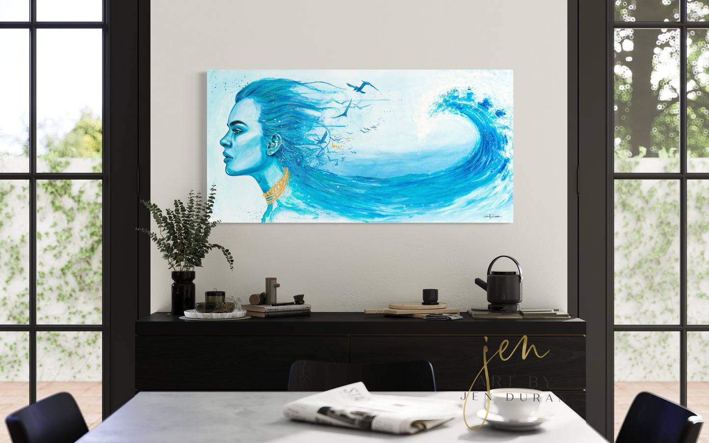 "Mermaid Tears" Giclée Canvas Print