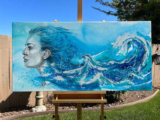 "SIREN SONG" Original Painting