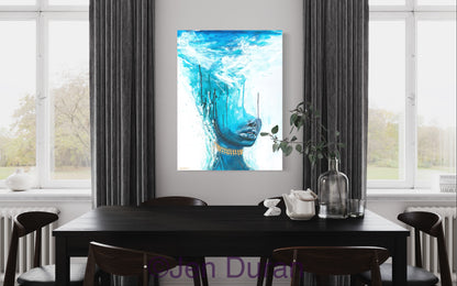 "HIDING PLACE" Original Painting