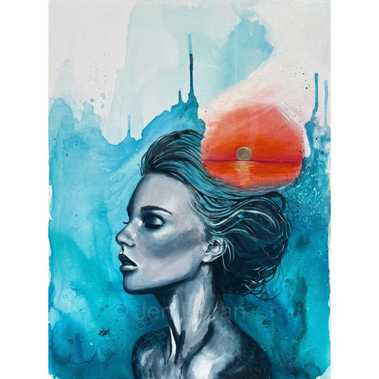 "SUPRALIMINAL" Original Painting