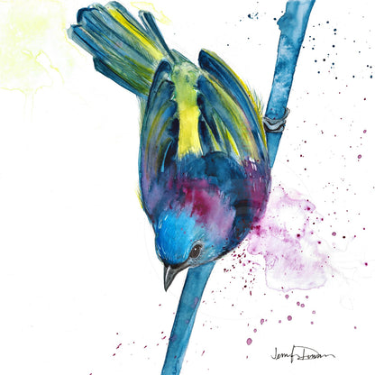 Birdie Fine Art Paper Print | Bird Wall Art