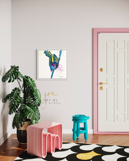 Birdie Fine Art Paper Print | Bird Wall Art