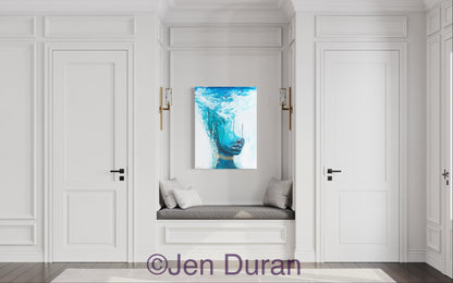 "HIDING PLACE" Original Painting