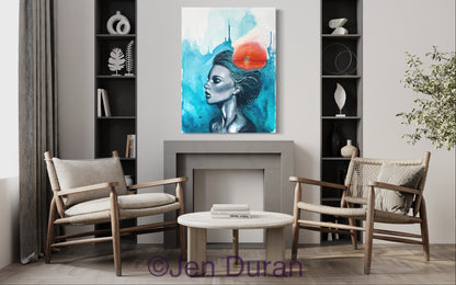 "SUPRALIMINAL" Original Painting