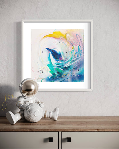"Pretty Bird" Fine Art Print