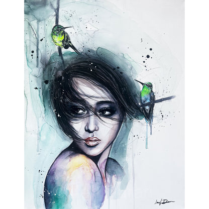 "THIS PLACE INSIDE MY HEAD" Original Painting