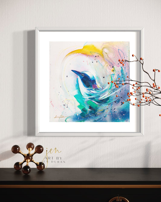 Pretty Bird Fine Art Paper Print | Wall Art | Home Decor