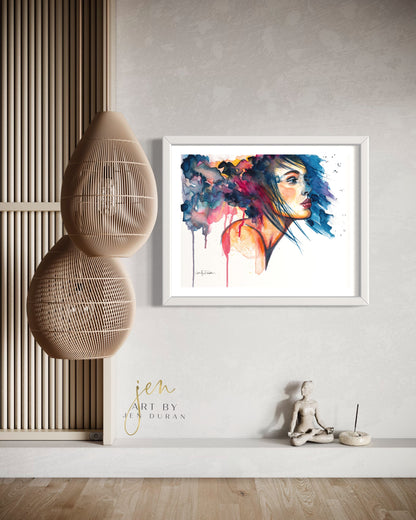 "Unrelenting" Fine Art Paper Print