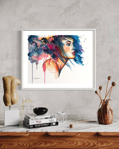 "Unrelenting" Fine Art Paper Print