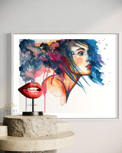 "Unrelenting" Fine Art Paper Print