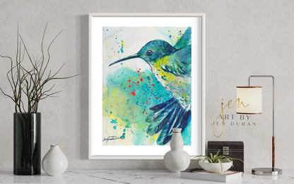 "Hummingbird" Fine Art Print