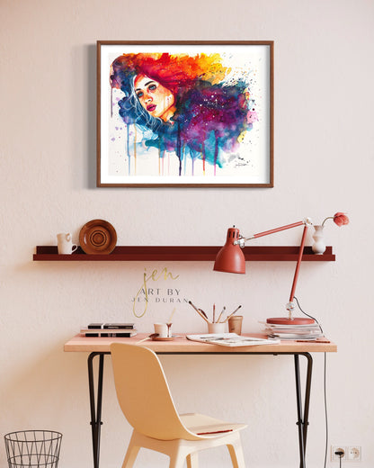 "Muse" Fine Art Paper Print