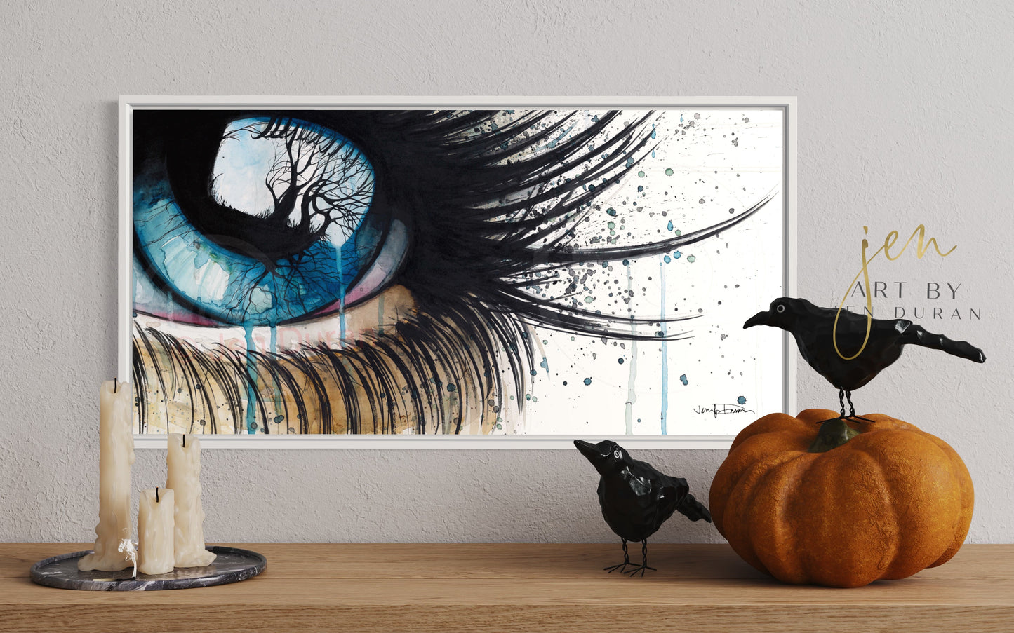 "Desolation" Fine Art Paper Print | Eye Wall Art