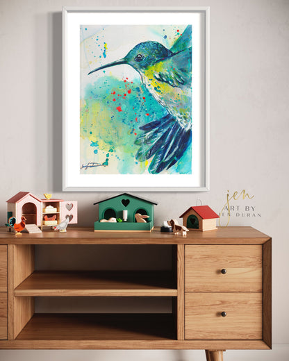 "Hummingbird" Fine Art Print