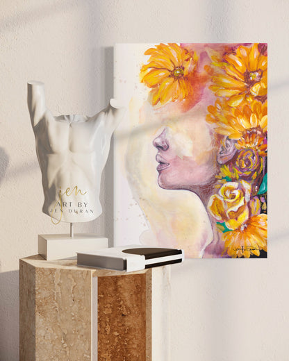 "Sunflower Mood" Fine Art Print